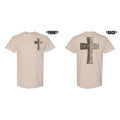 Double Camo Cross Gildan Short Sleeve T-Shirt 'NLB' Hoodie, Sweatshirt | PureTeeCo.com