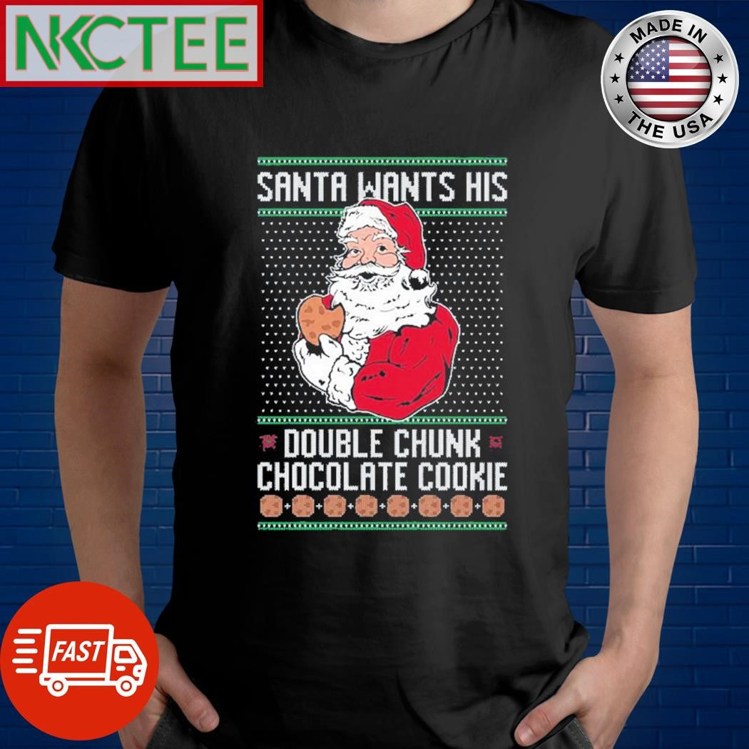 Double Chunk Chocolate Cookie Ugly T-Shirt
