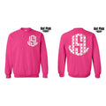 Double Strawberry Stripe Monogram Sweatshirt 'NLB' T-Shirts, Hoodie | PureTeeCo.com