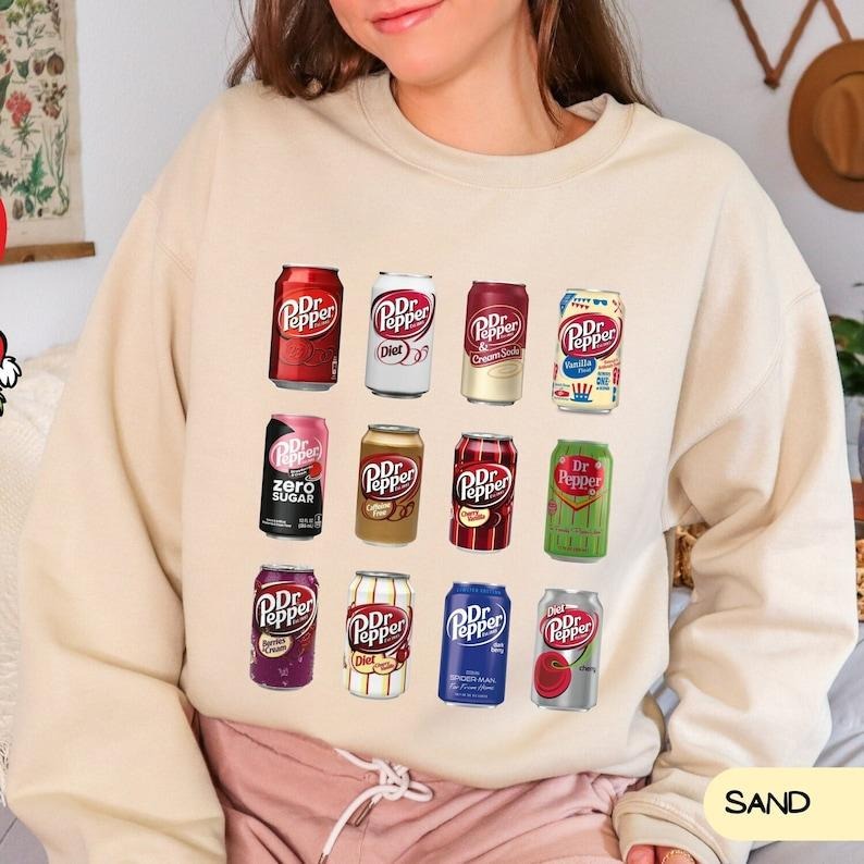 Dr Pepper Hoodie, Dr. Pepper sweatshirt, soda sweatshirt, pop sweatshirt a812  T-shirt, sweater and Hoodie | PureTeeCo.com