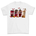 Dr Pepper Horror Shirt, Horror Movie Characters T-Shirt, Halloween T-Shirt, Spooky Season Hoodie, Sweatshirt | PureTeeCo.com