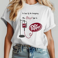 Dr. Pepper Shirt, My Blood Type is Dr. Pepper Shirt, Cute Dr Pepper Shirt, Gift For Her, Soda Shirt, Birthday Gift,...