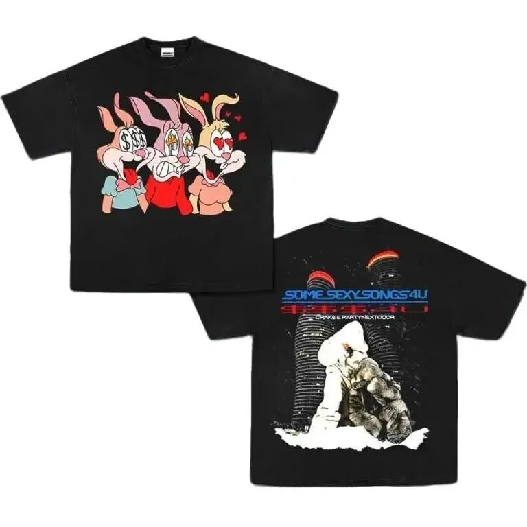 Drake & PARTYNEXTDOOR SSS4U Retro Style T-Shirt for True Fansstyle{n002}2 Hoodie, Sweatshirt | PureTeeCo.com