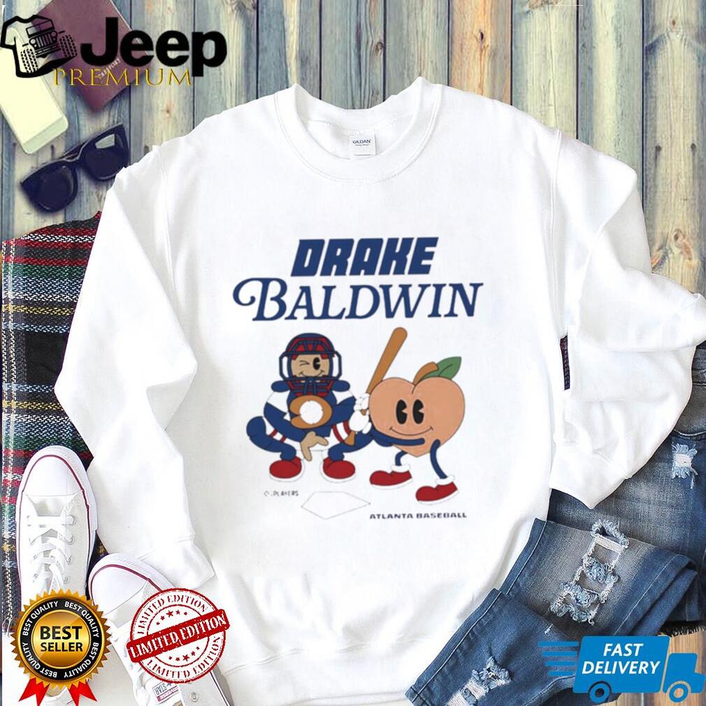 Drake Baldwin Atlanta Braves Animated Players signature shirt