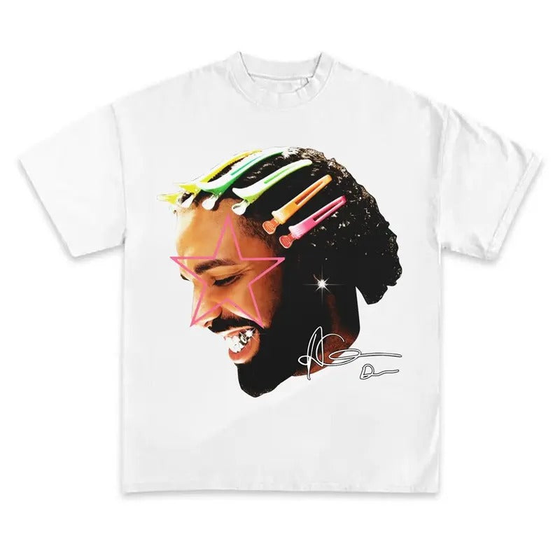 Drake Big Face Graphic Tee Hoodie, Sweatshirt | PureTeeCo.com
