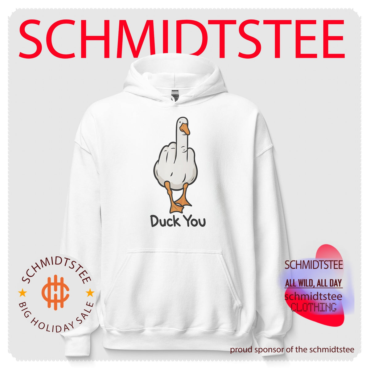 Duck You Middle Finger Duck Meme shirt