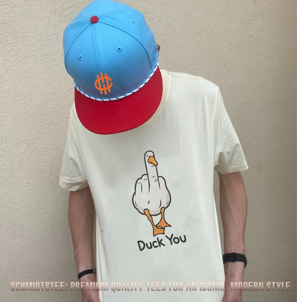 Duck You Middle Finger Duck Meme shirt
