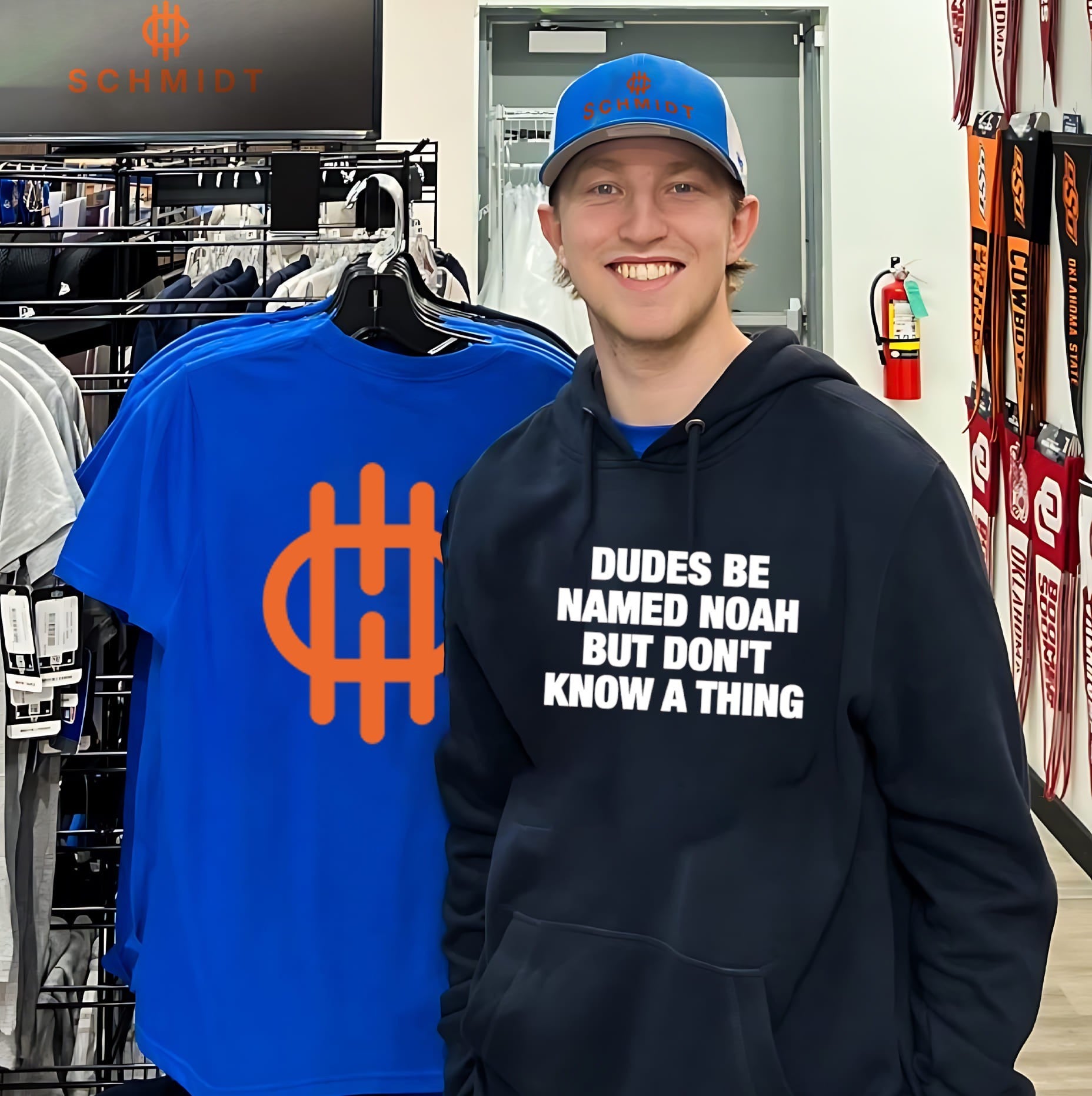 Dudes be named noah but don’t know a thing shirt