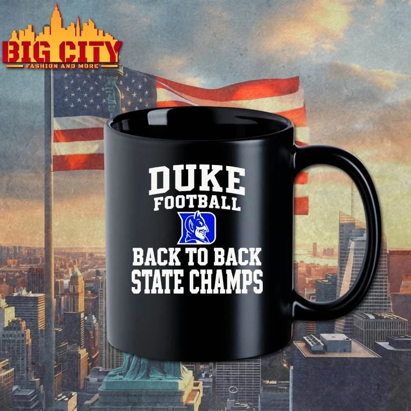 Duke Football Back To Back State 2025 Champs shirt