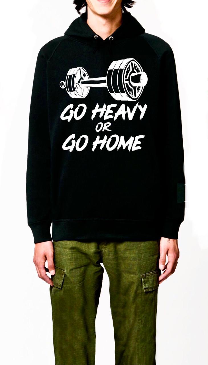 Dumbbell Black Hoodie T-Shirts, Sweatshirt | PureTeeCo.com
