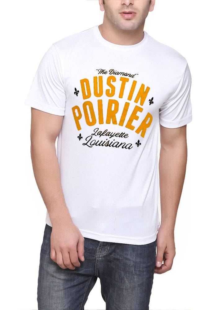 Dustin Poirier UFC White T-Shirt Hoodie, Sweatshirt | PureTeeCo.com