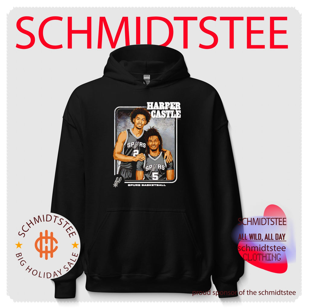 Dylan Harper and Stephon Castle San Antonio Spurs Step Brothers shirt