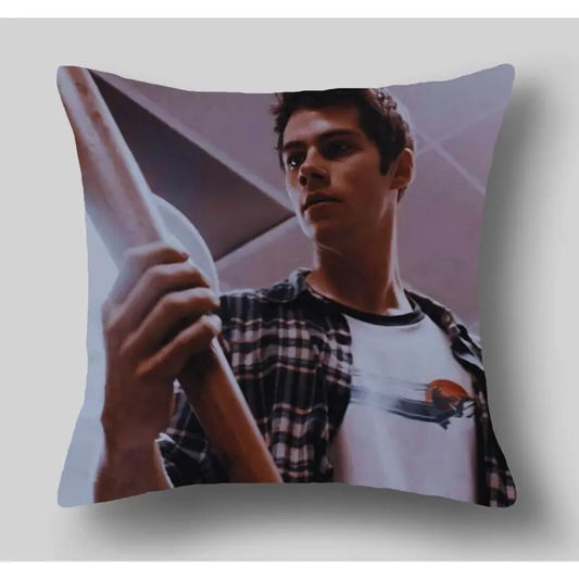 Dylan O'Brien Pillow Case Home Decor Custom Pillow Dylan O'brien Photo Collage Pillow Cover Stiles Stilinski Birthday Gift Christmas Gift