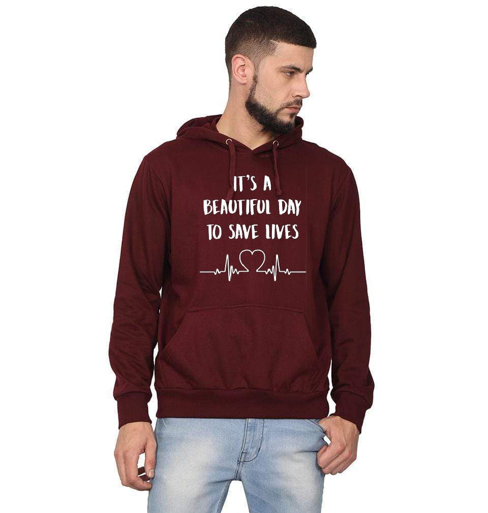 Greyâ€™s Anatomy Maroon Unisex Hoodie T-Shirts, Sweatshirt | PureTeeCo.com