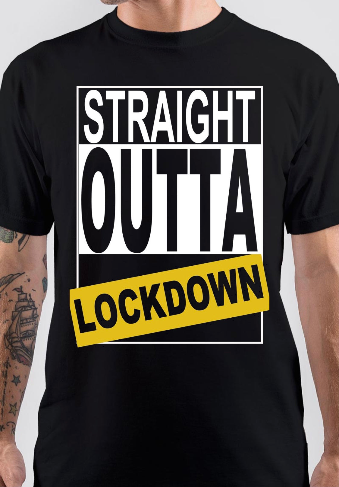 Straight Outta Lockdown T-Shirts, Hoodie, Sweatshirt | PureTeeCo.com