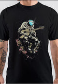 Astronaut With Guitar T-Shirt Hoodie, Sweatshirt | PureTeeCo.com