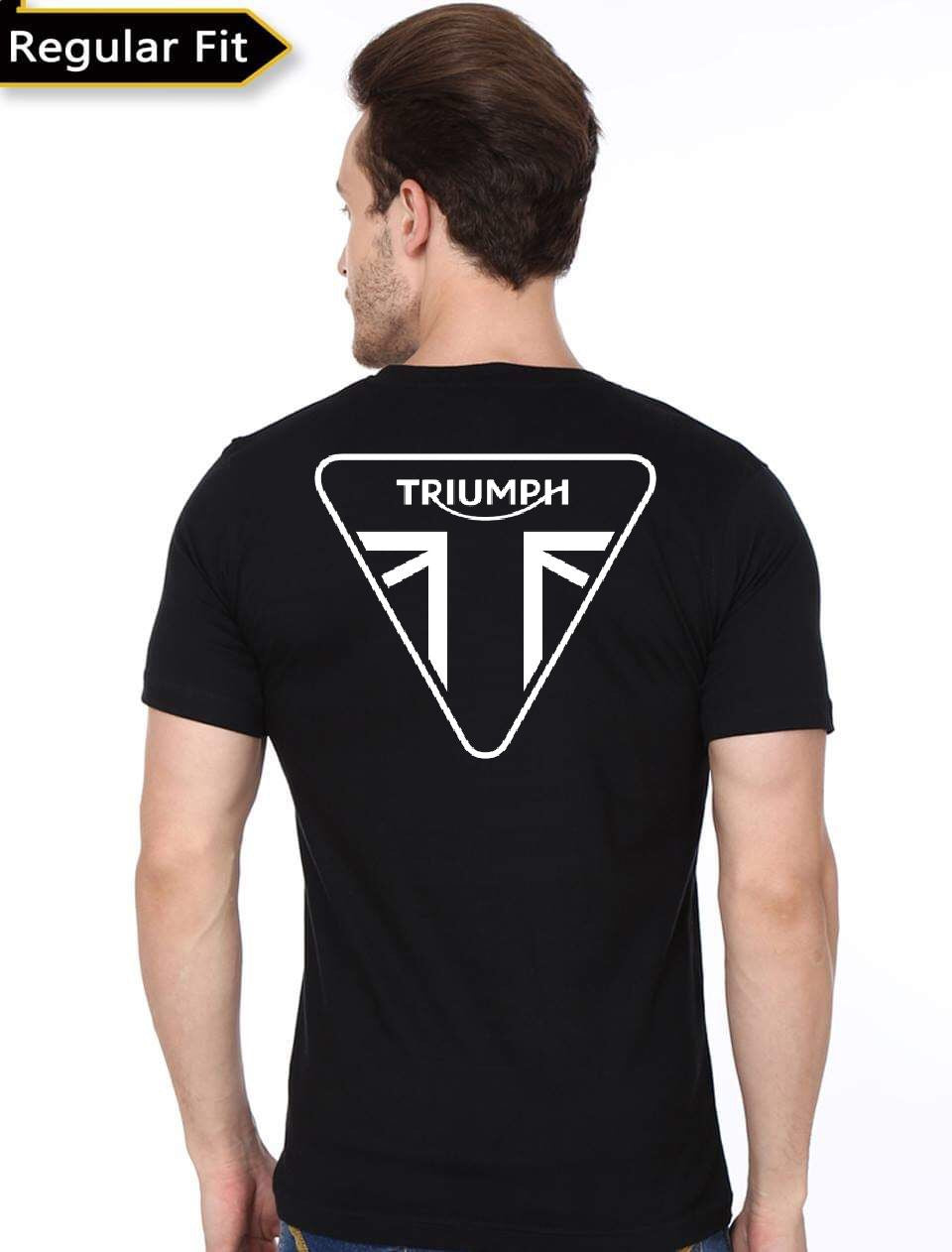 Triumph Black T-Shirt Style001 Hoodie, Sweatshirt | PureTeeCo.com