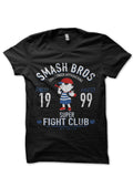 Eagleland Fighter Black Half Sleeve T-Shirt Hoodie, Sweatshirt | PureTeeCo.com