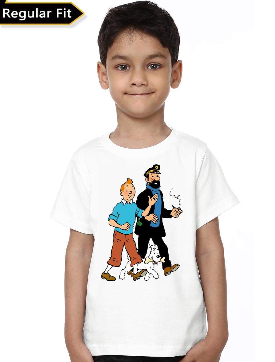 Tintin Kids T-Shirt Hoodie, Sweatshirt | PureTeeCo.com