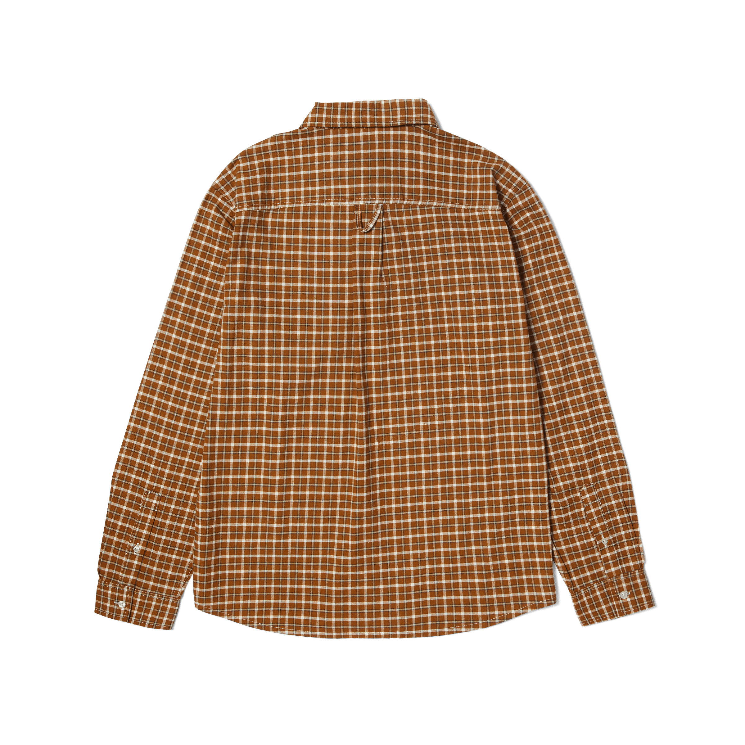 Echo Oxford Plaid Shirt Hoodie, Sweatshirt | PureTeeCo.com (Image 2)