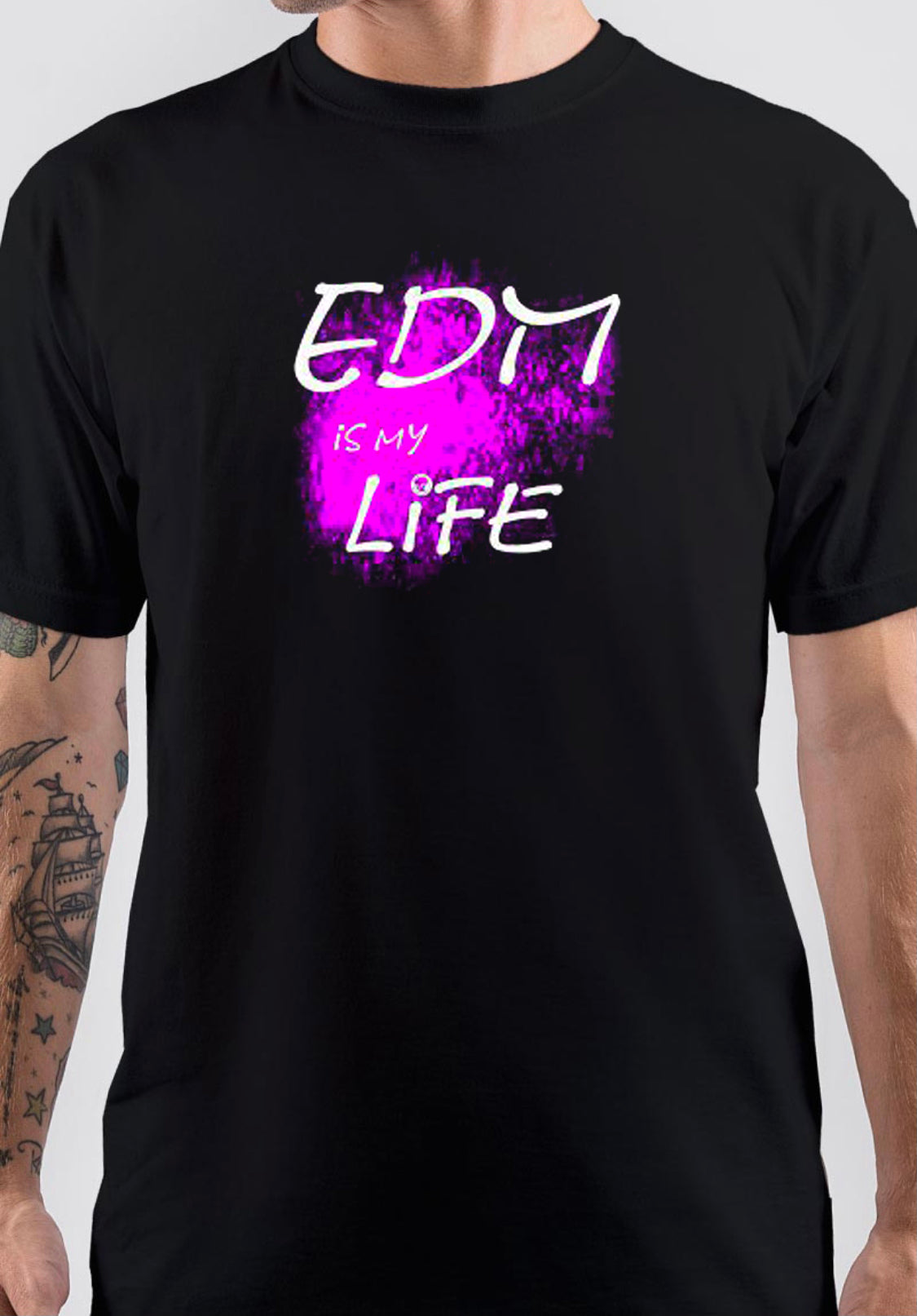 EDM Is Life T-Shirt Style004 Hoodie, Sweatshirt | PureTeeCo.com