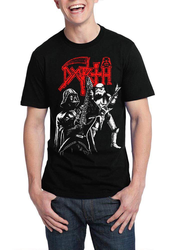 Death Vader Rock Band Black T-Shirt Hoodie, Sweatshirt | PureTeeCo.com