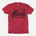 Escape to.. Cardinal T-Shirt Hoodie, Sweatshirt | PureTeeCo.com (Image 1)
