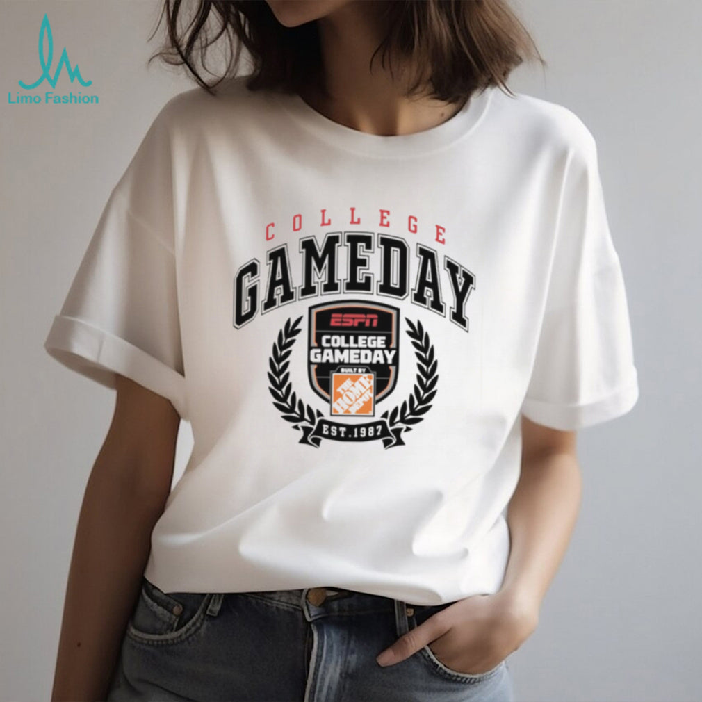 ESPN College GameDay Built by The Home Depot Est 1987 shirt
