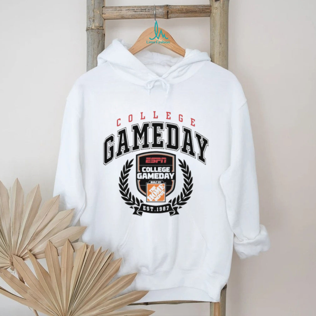 ESPN College GameDay Built by The Home Depot Est 1987 shirt
