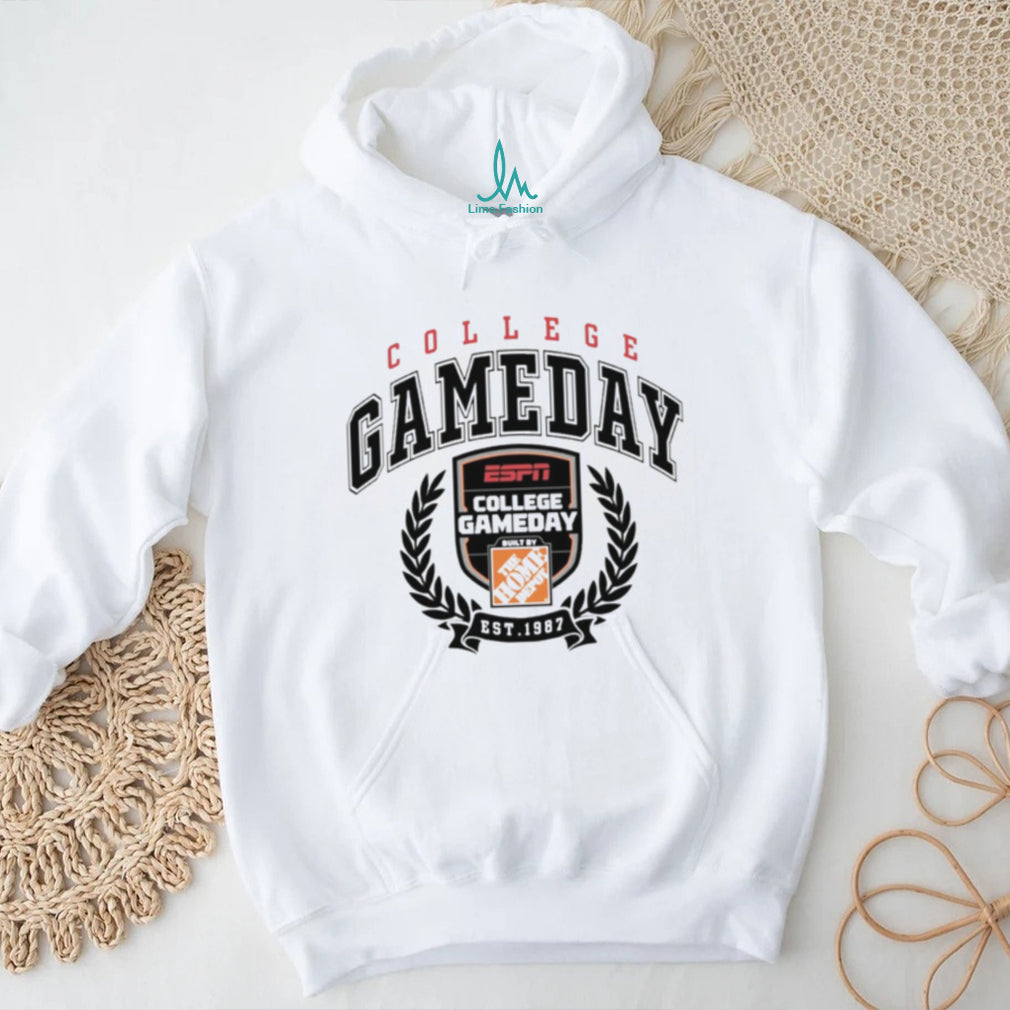ESPN College GameDay Built by The Home Depot Est 1987 shirt