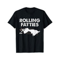 EWH Fat Kitten Funny Cat Rolling Fatties T-Shirt Made in USA Hoodie, Sweatshirt | PureTeeCo.com