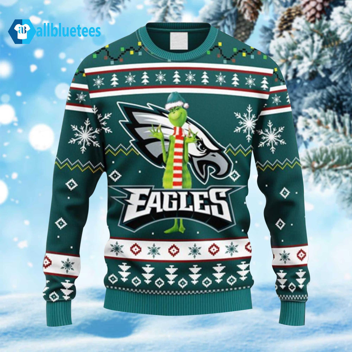 Eagle Grnch Christmas Ugly Sweater