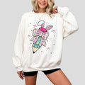 Easter Bunny Pencil Teacher Shirt, Cute Spring Teacher Sweatshirt, Easter Classroom Outfit, Gift for Educators Hoodie