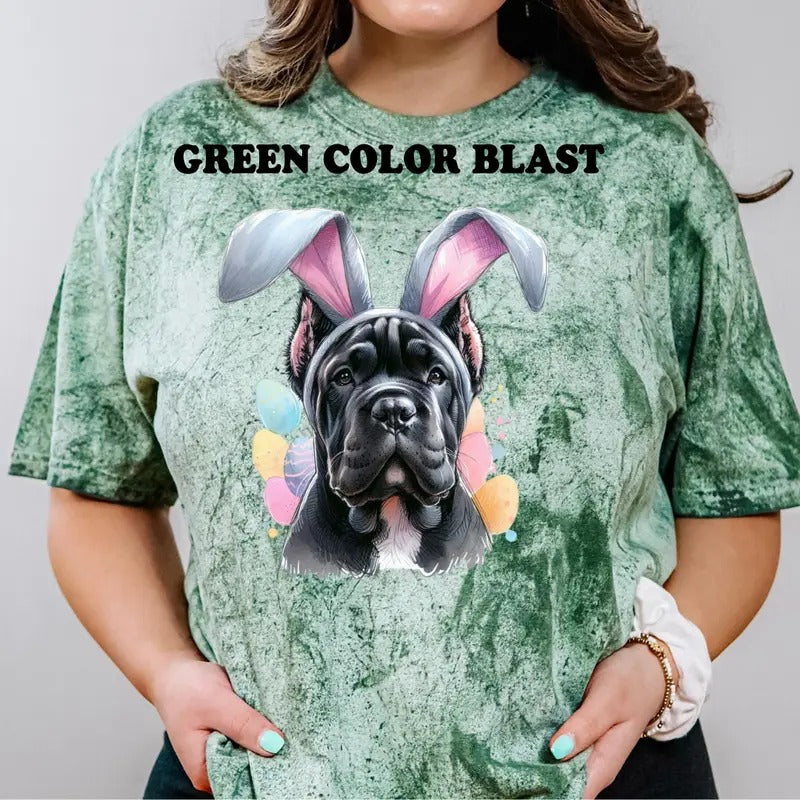 Easter Cane Corso Shirt ~ Unisex Apparel Relaxed Fit Printed In The USA Clothing Womenswear Casual Comfort Cotton Hoodie,...