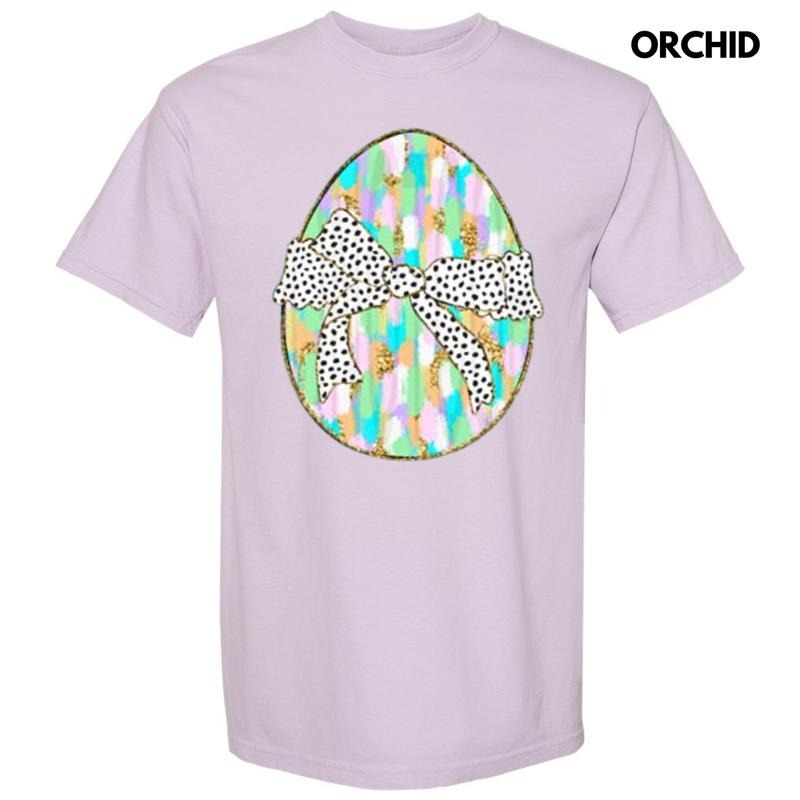 Easter Egg Brushstroke Comfort Colors T-Shirt Hoodie, Sweatshirt | PureTeeCo.com