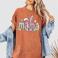 Easter Mama Shirt, Cute Bunny Ear Mom Tee, Pastel Spring Graphic Shirt for Moms, Easter Outfit for Mothers, Festive Mama...