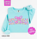 Easter Peep Grandma Comfort Colors Sweatshirt, Cute Easter Women's Crewneck, Trendy Grandma Sweater, Gift for Her...