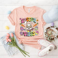 Easter Vibes Rainbow Bunny  DTF Transfers - THIS IS NOT A SHIRT Hoodie, Sweatshirt | PureTeeCo.com