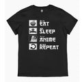 Eat Sleep Anime Repeat T-shirt Hoodie, Sweatshirt | PureTeeCo.com