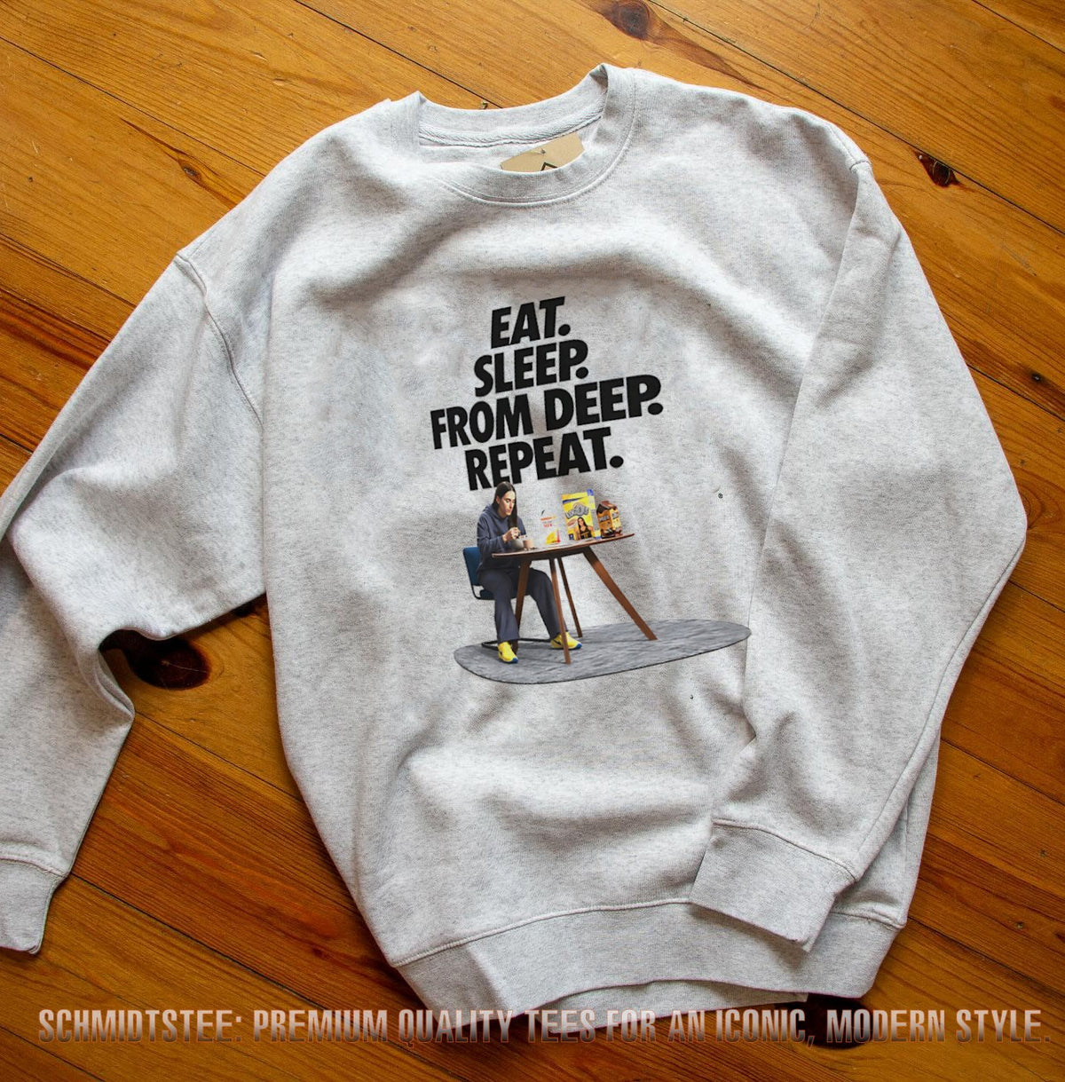 Eat Sleep From Deep Repeat Caitlin Clark Breakfast shirt