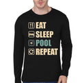 Eat Sleep Pool Repeat T-Shirt Hoodie, Sweatshirt | PureTeeCo.com