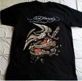 Ed Hardy Hearts Usa T Shirt Cotton Men Hoodie, Sweatshirt | PureTeeCo.com