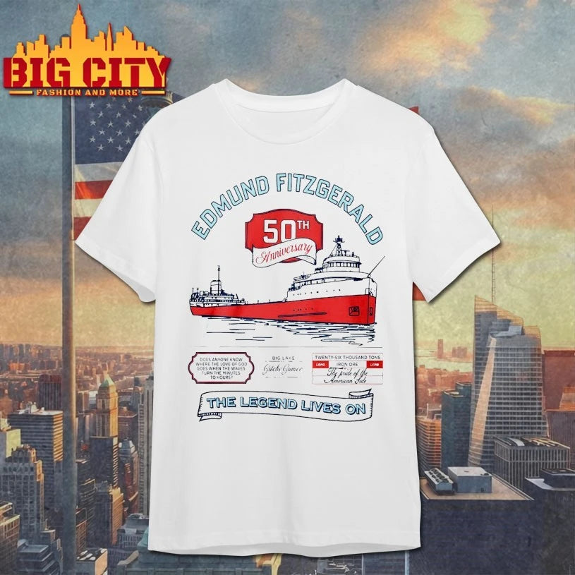 Edmund Fitzgerald 50Th Anniversary The Legend Lives On shirt