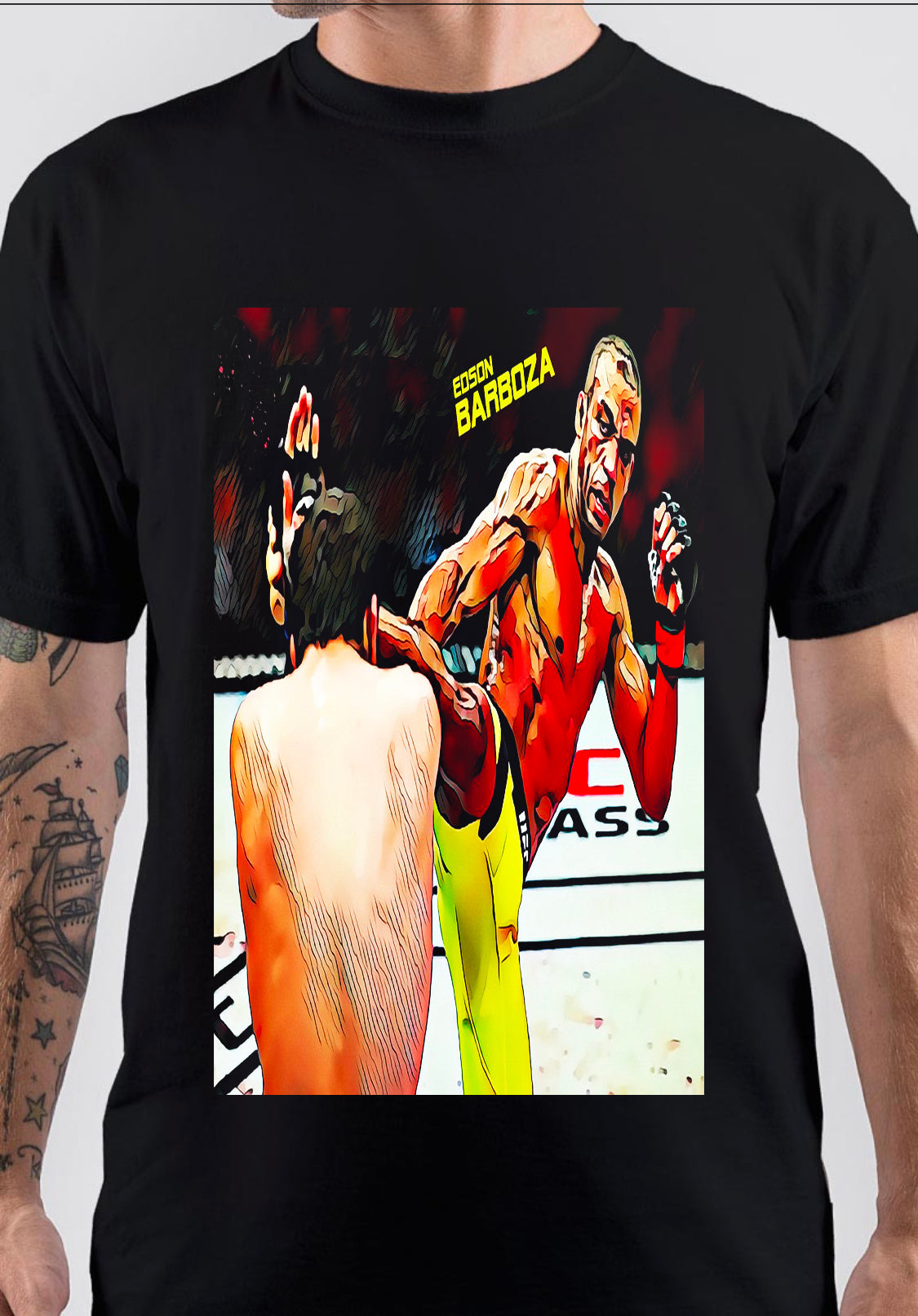 Edson Barboza T-Shirt Style001 Hoodie, Sweatshirt | PureTeeCo.com