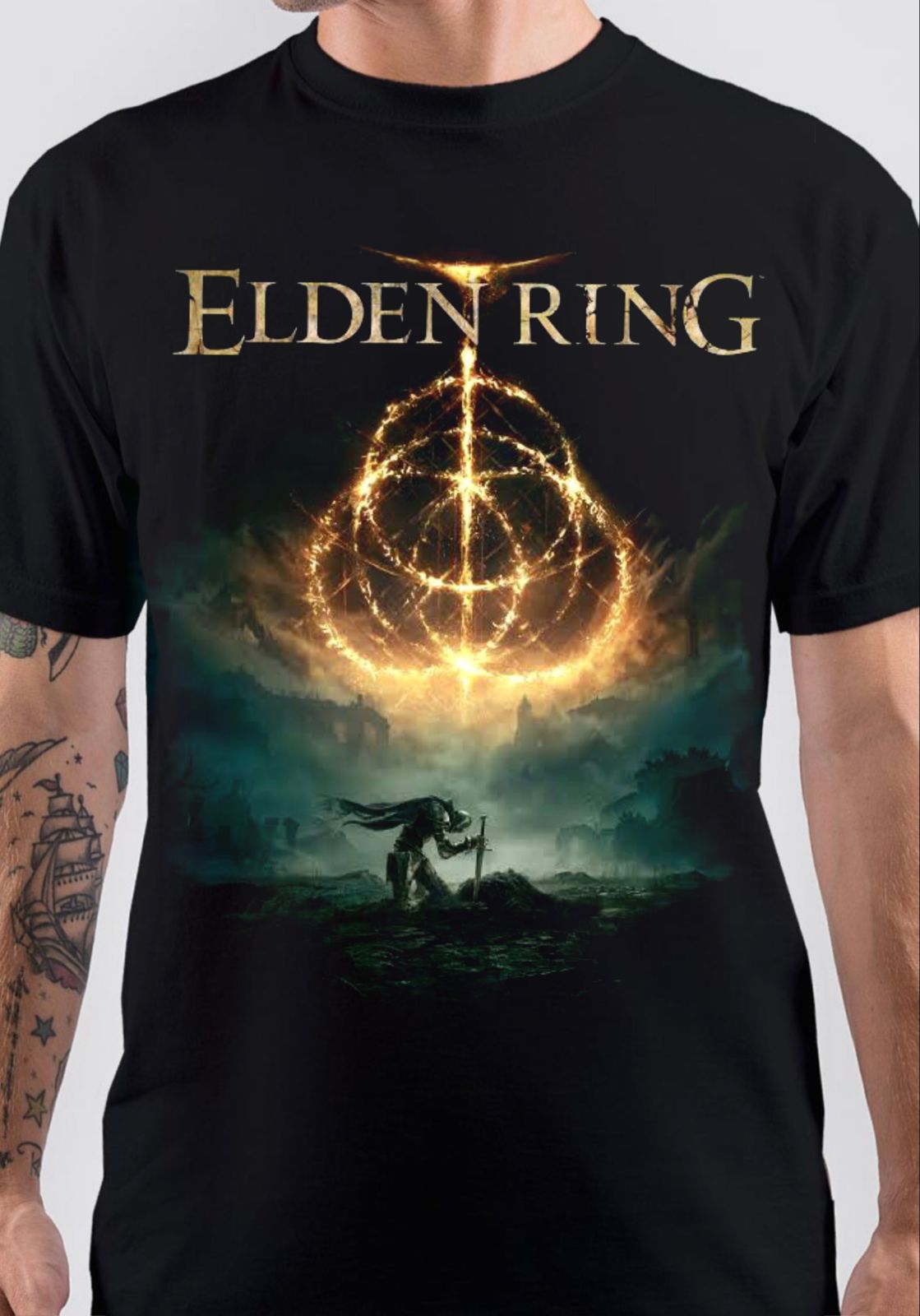 Elden Ring T-Shirt Style002 Hoodie, Sweatshirt | PureTeeCo.com