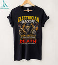 Electrician Skull High Voltage Danger Funny Shirt