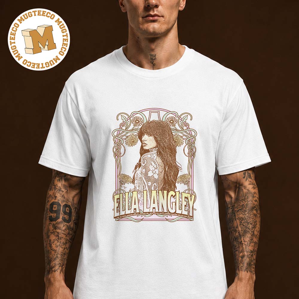 Ella Langley Gilford NH 2026 Event Poster At BankNH Pavilion On July 30 2026 Unisex T Shirt