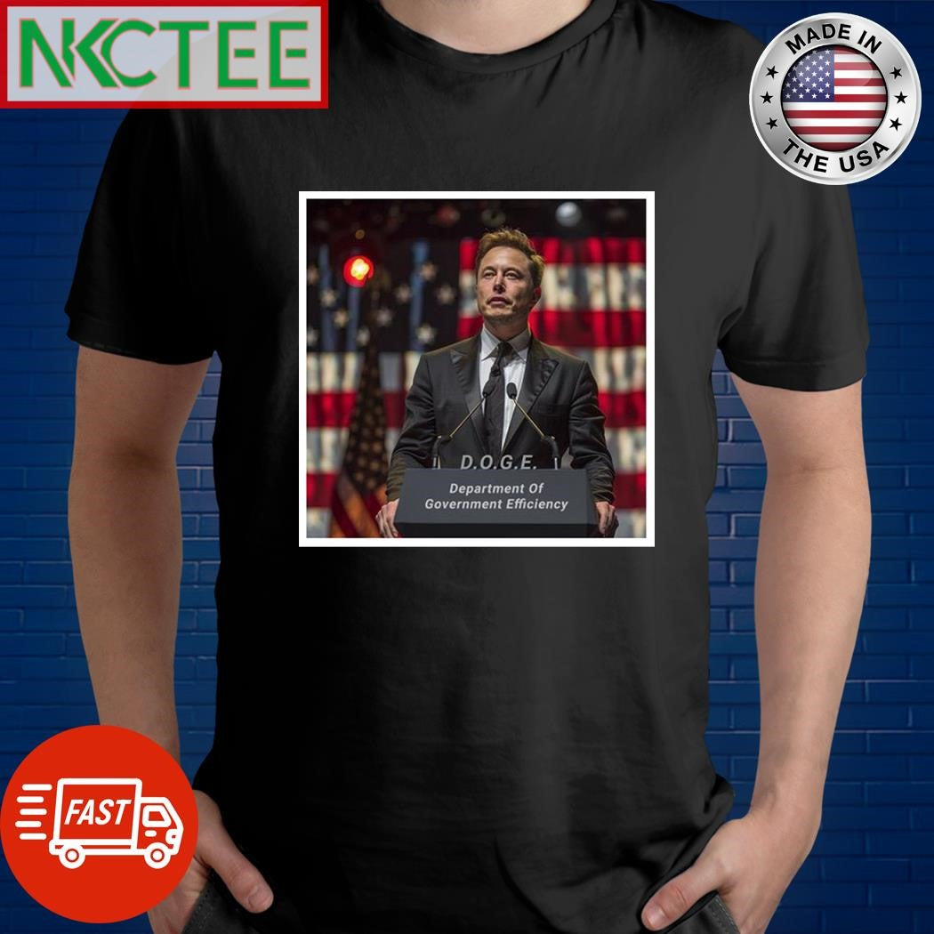 Elon Musk Department Of Government Efficiency shirt