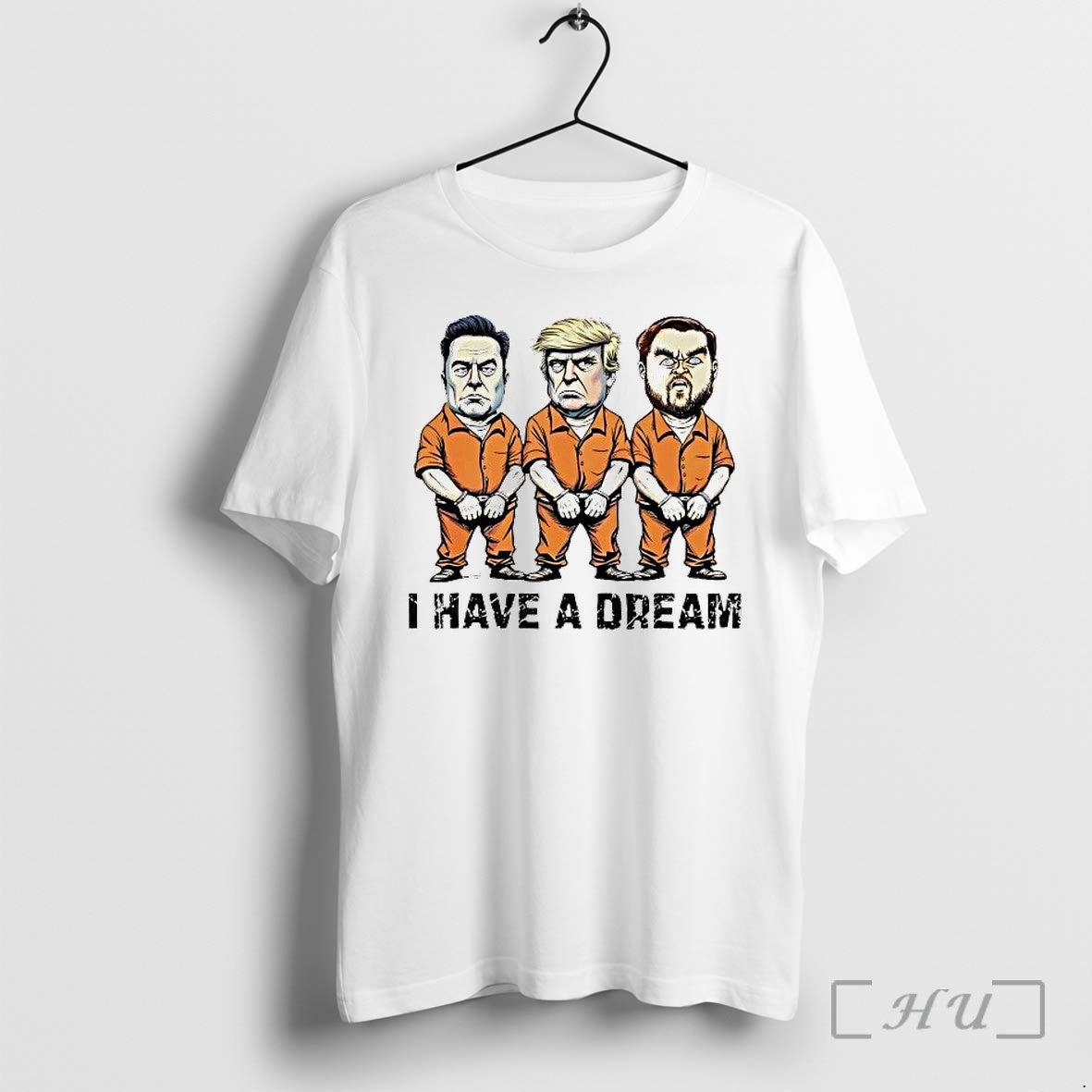 Elon Musk Trump Vance I Have Dream Caricature Tshirts Sweater Hoodie Jpg