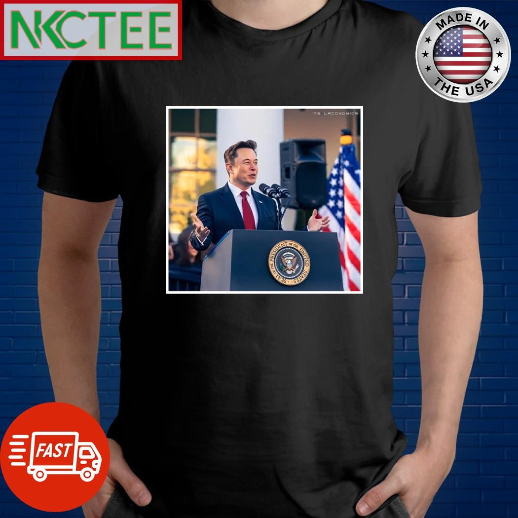 Elon Musk run for the President of the United States shirt
